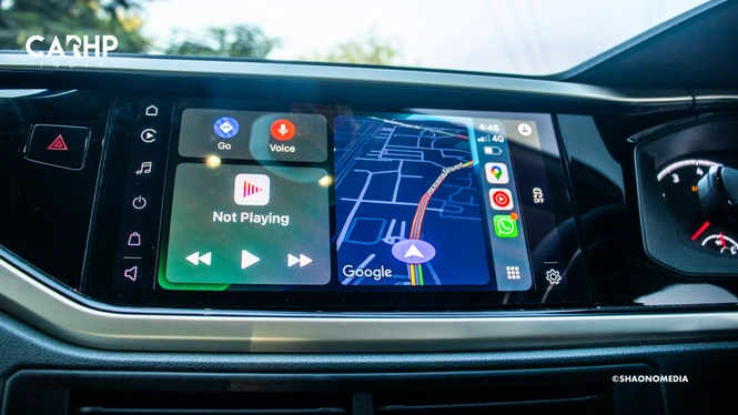 2022 Volkswagen Virtus 1.0 Highline Interior infotainment Screen Photograph