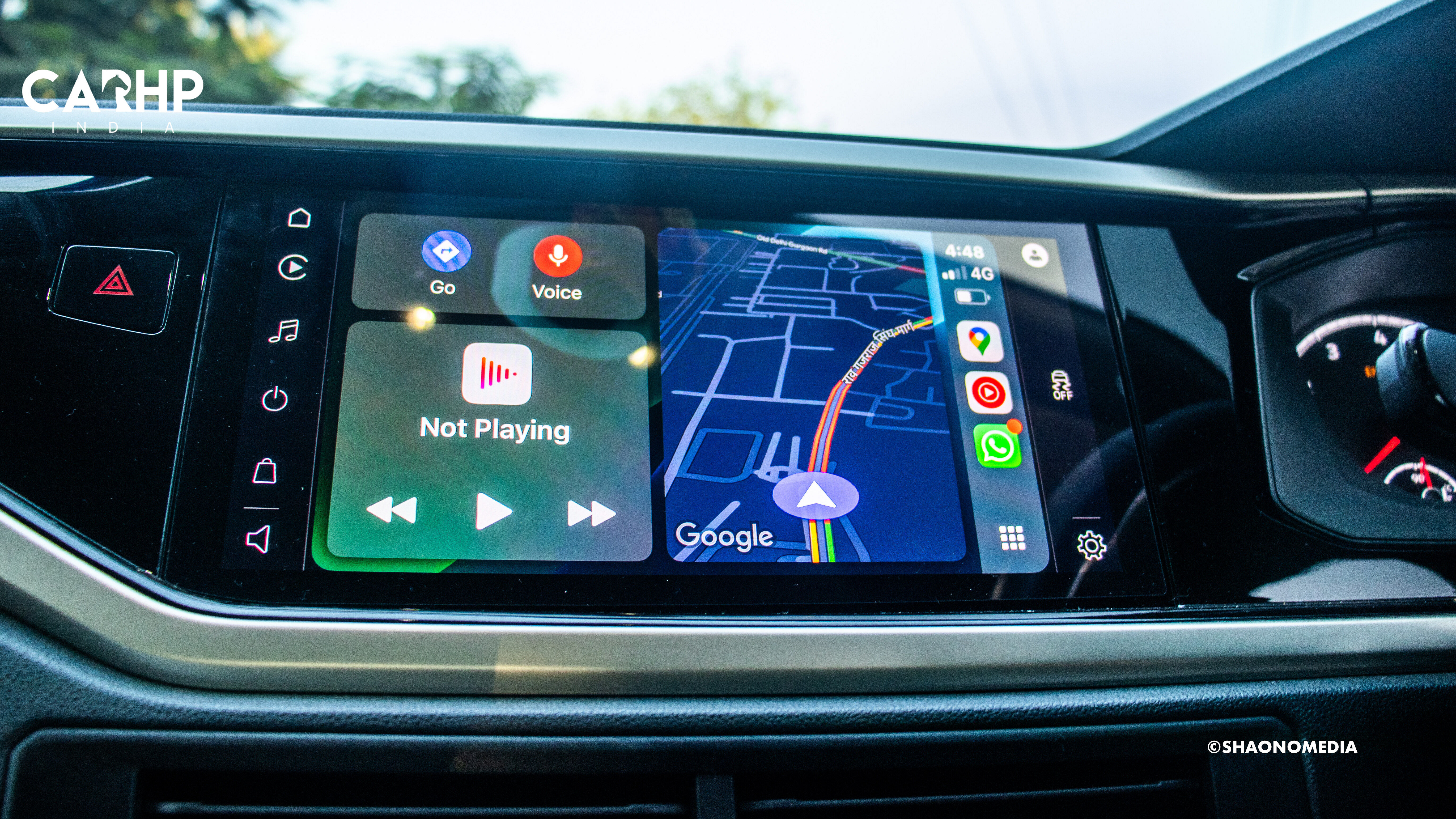 2022 Volkswagen Virtus 1.0 Highline Interior infotainment Screen Photograph