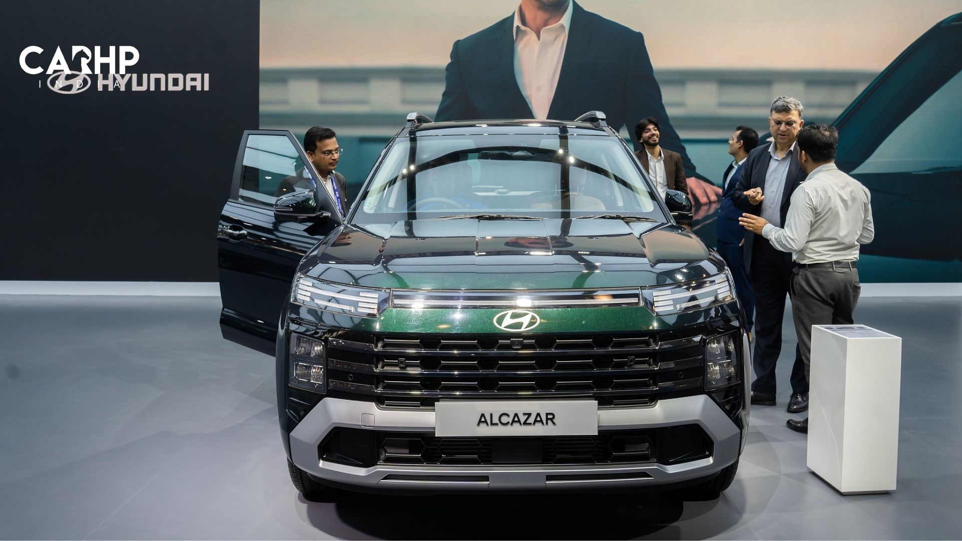 Hyundai Alcazar Showcased At KOINDEX 2024