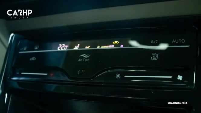 AC Controls Of The 2023 Volkswagen Virtus GT DSG