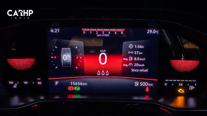 Steering Angle Display Feature On 2023 Volkwagen Virtus GT