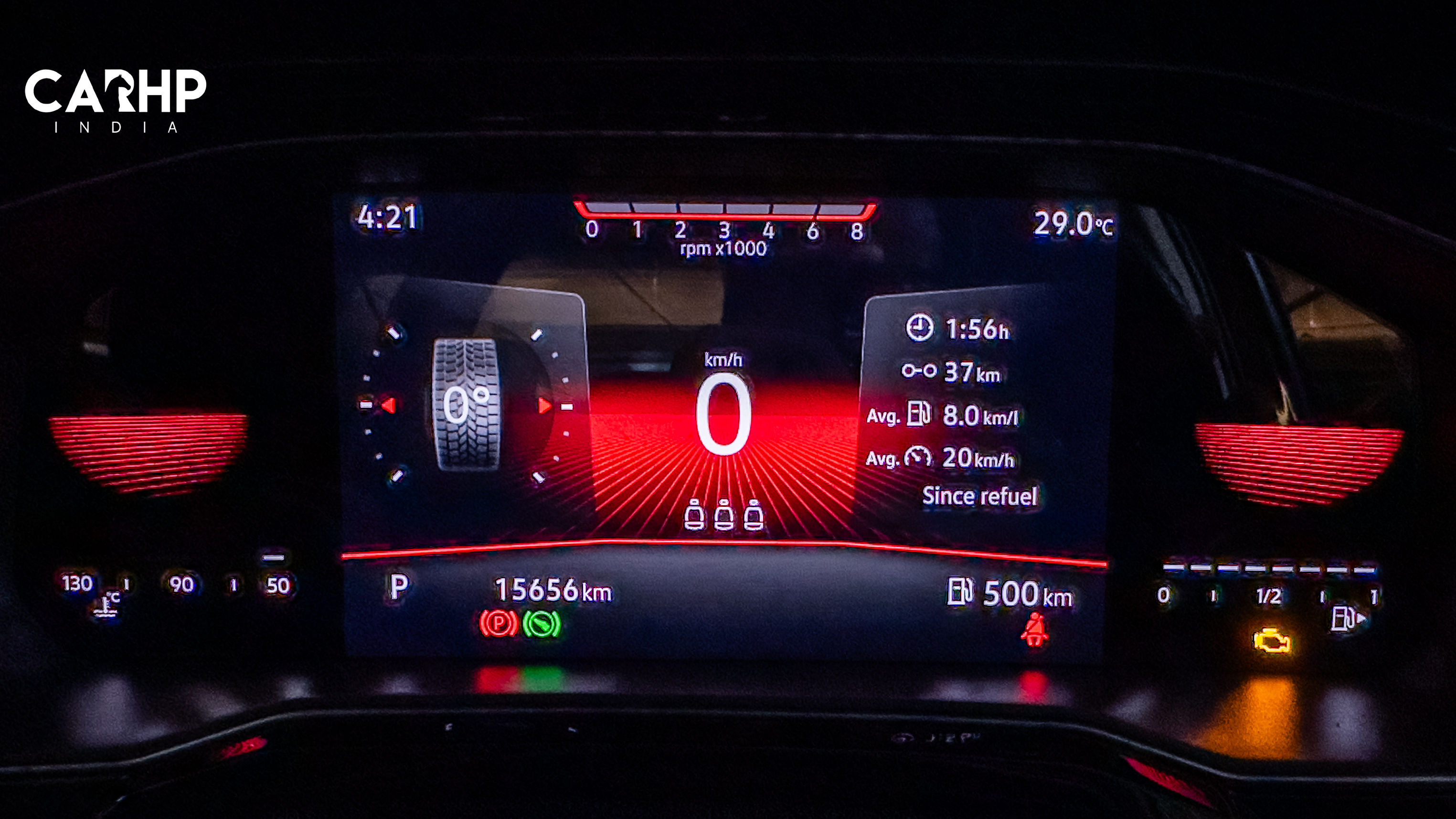 Steering Angle Display Feature On 2023 Volkwagen Virtus GT