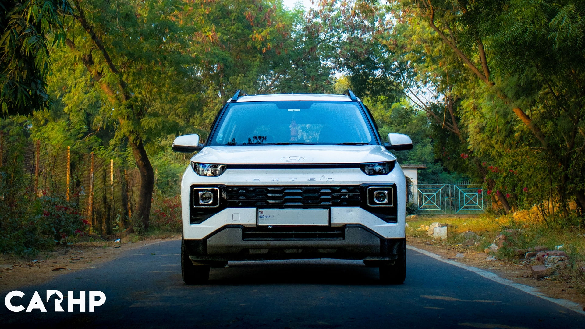 White 2023 Hyundai Exter Ownership Review Front Profile Photograph