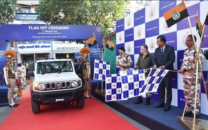 Maruti Suzuki Jimny Indian Army Delivery Photographs