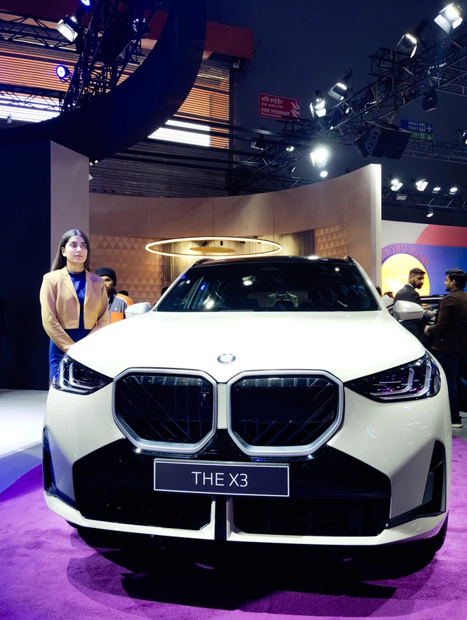 4th Generation BMW X3 SUV India Launch Image At Auto Expo