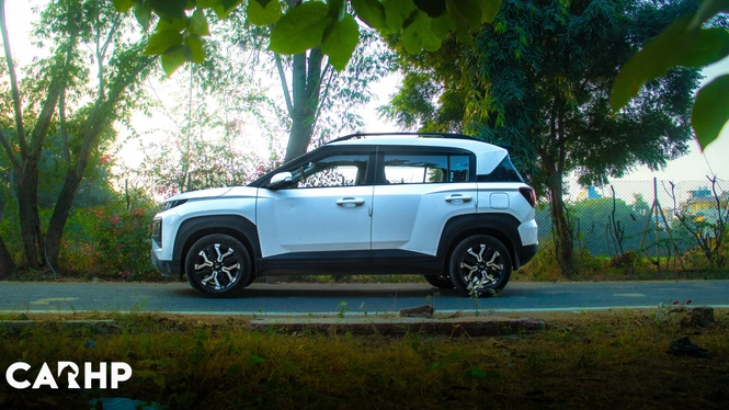 White 2023 Hyundai Exter Ownership Review Side Profile Photograph