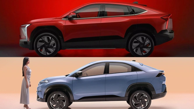 curvv ev vs be 6e side comparison