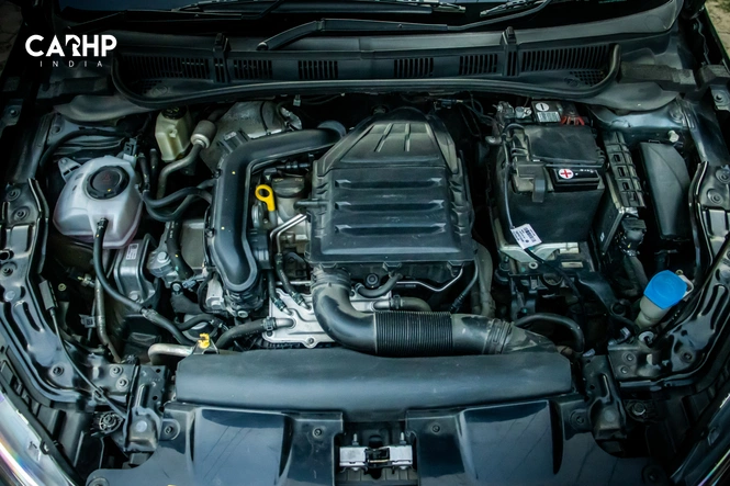 2022 Volkswagen Virtus 1.0 Liter TSI Highline Engine Bay Photograph