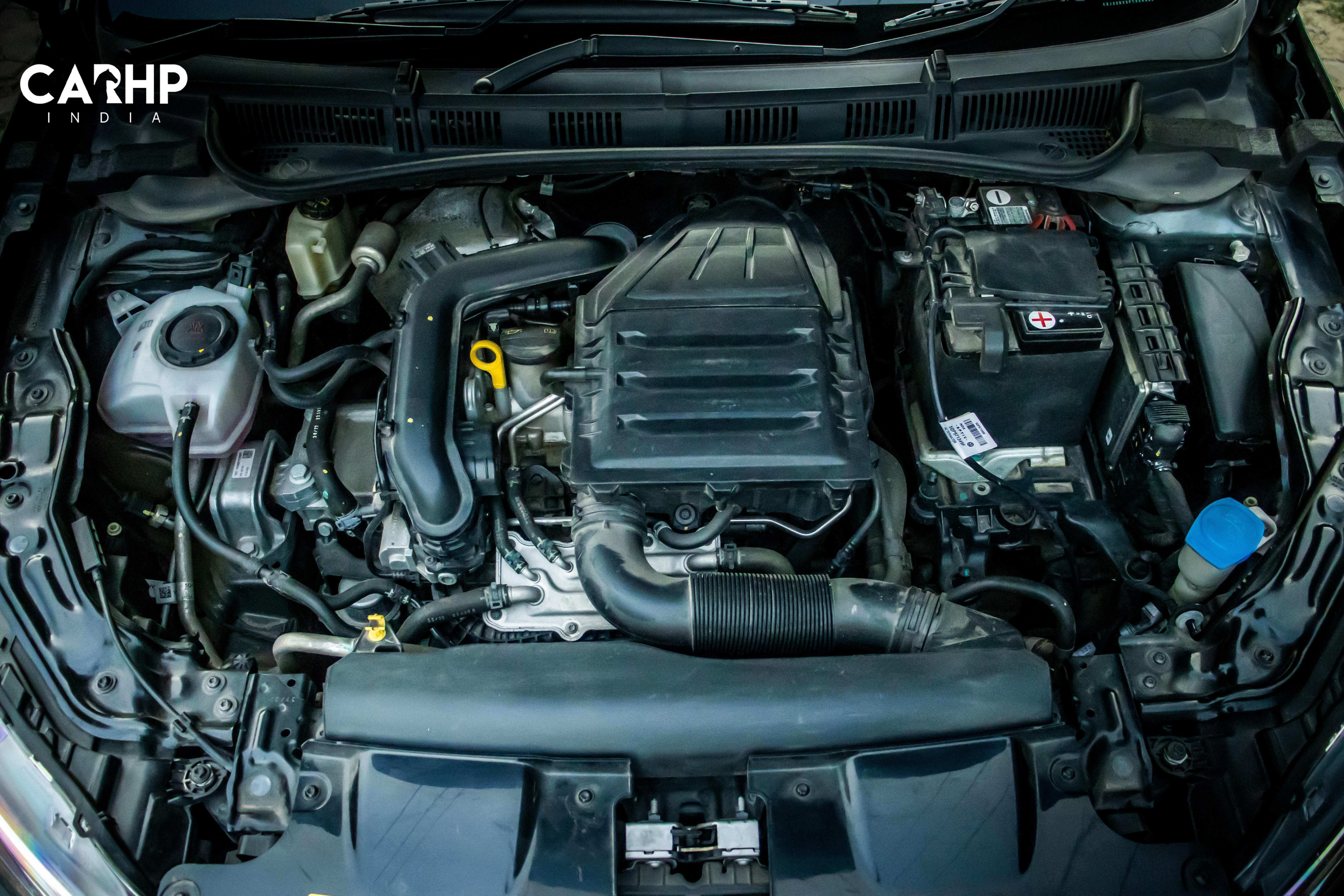 2022 Volkswagen Virtus 1.0 Liter TSI Highline Engine Bay Photograph