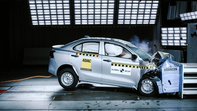 2024 Maruti Suzuki Dzire GNCAP Crash Test Images