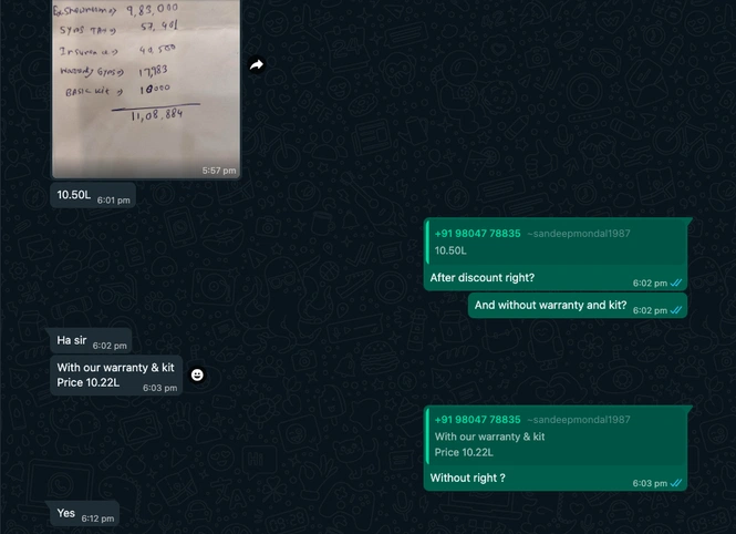 Maruti Suzuki Baleno Alpha Top Model Automatic Discount Quotation From Jyote Motors Nexa Showroom