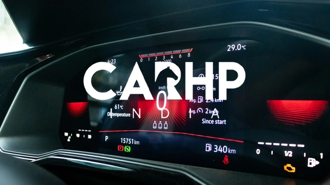 Volkswagen Virtus GT 1.5 TSI Evo Instrument Cluster Photograph