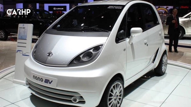 TATA Nano EV Concept In Geneva Motor Show