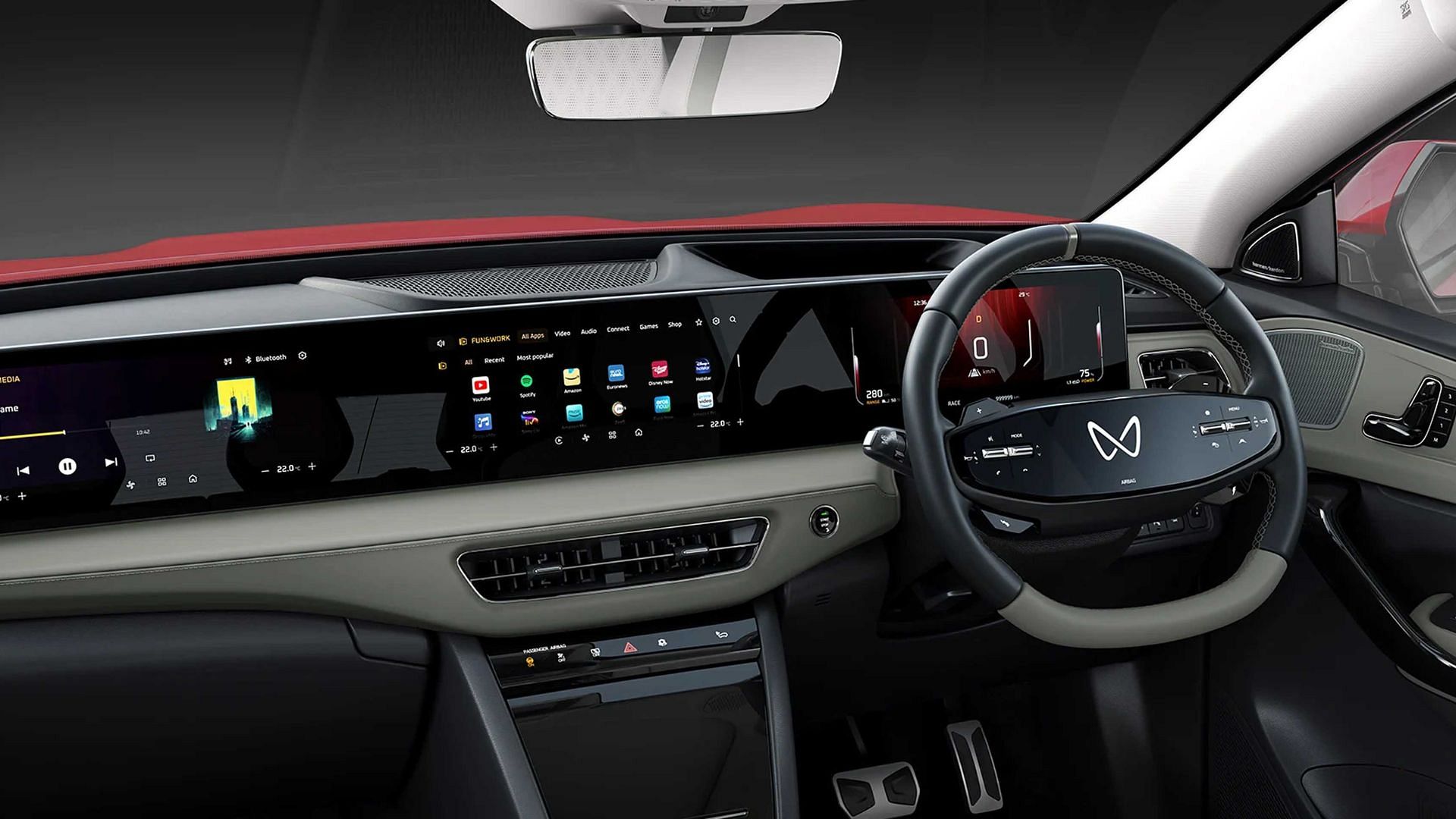 XEV 9e interior